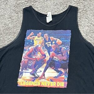 Legends Never Die Tank Top Madeira Beach Salty Forever 2018 Kobe Lebron Jordan